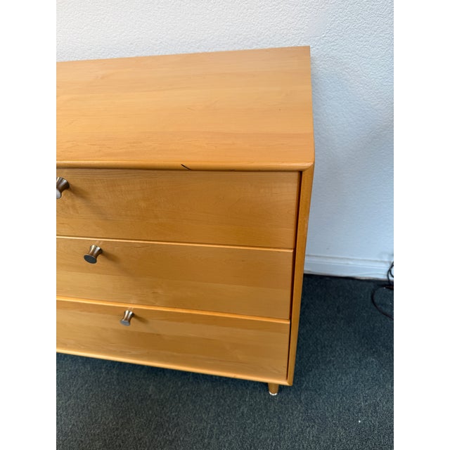 Tan Copeland for Vermont Furniture Designs Larssen Double Dresser, Natural Maple For Sale - Image 8 of 12