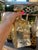 19th Century French Napoleon III Marquetry Cave À Liqueur / Liquor Tantalus With Gilt Crystal Decanters For Sale - Image 4 of 6