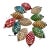 Vintage Snowy Pine Cone Ornaments, Set of 12 in Box For Sale