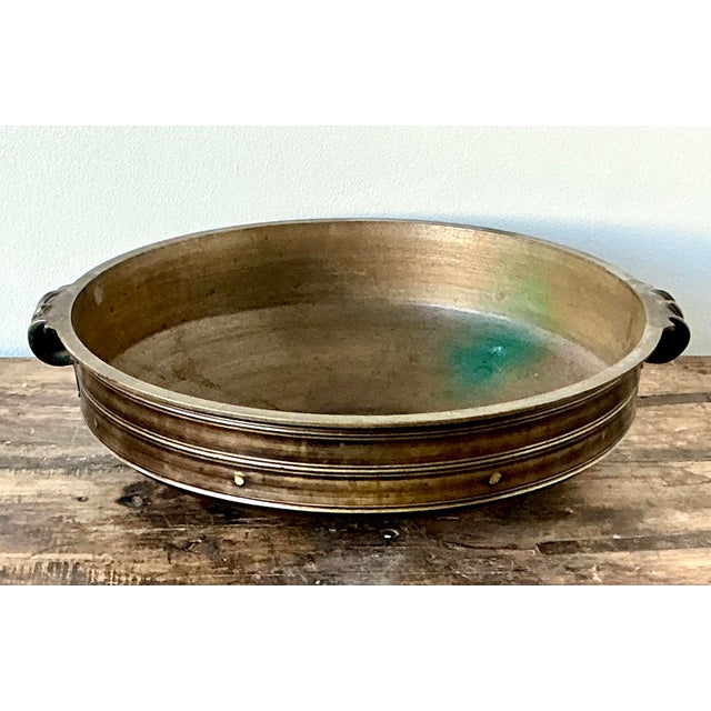 Mid 20th Century Vintage Boho Bronze Urli Bowl For Sale - Image 5 of 10
