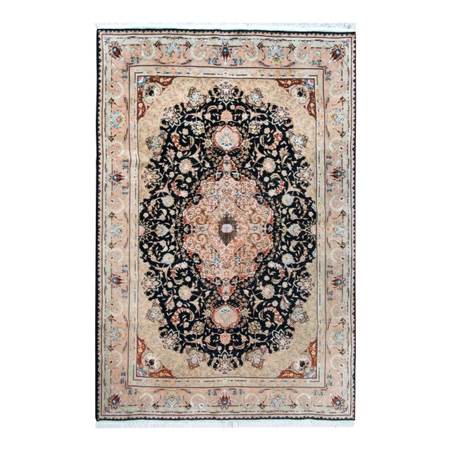 Vintage Persian Tabriz Rug For Sale