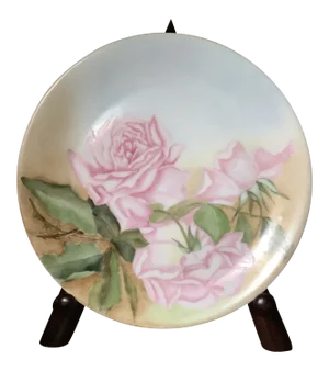 Bavarian Wall Art Hand Painted Plate