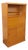 Vintage Oak Bookshelf with Secretary, 1960s For Sale