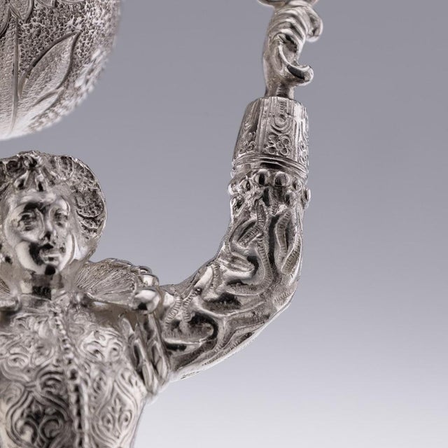 Silver Wedding Wager Cup, London, 1973 For Sale - Image 9 of 18