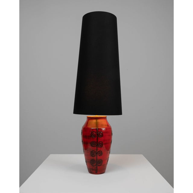 20th Century German Ceramic Table Lamp For Sale - Image 16 of 18