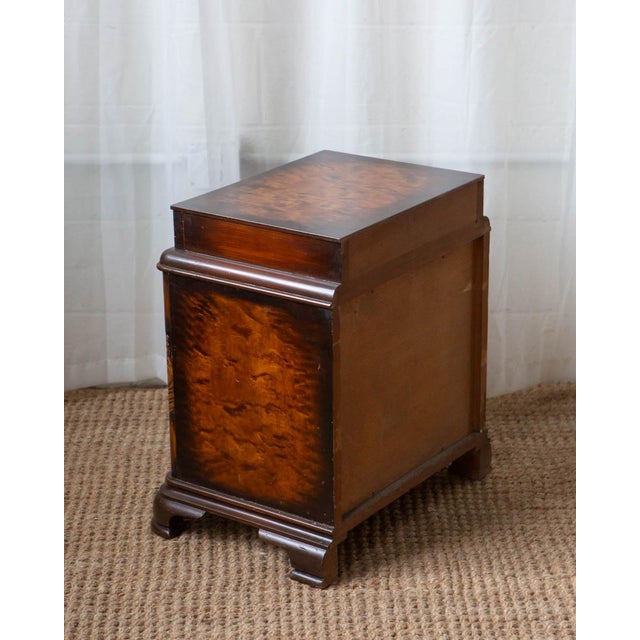 Art Deco Faux Bois Wood Nightstand For Sale - Image 11 of 12