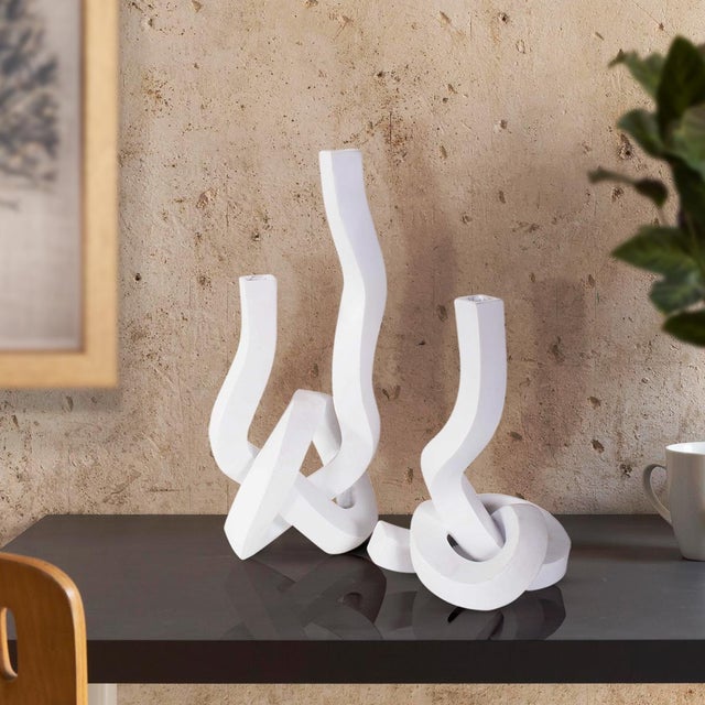 Contemporary Danner Abstract Single Candle Holder/Vase For Sale - Image 3 of 11