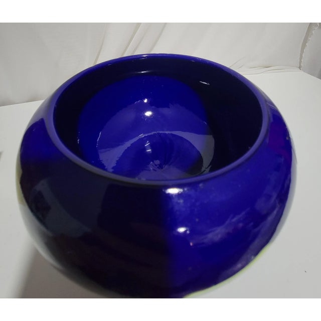 Glass 1980s Italian Modern Art Glass Bowl by v. Nason, Signed and Numbered For Sale - Image 7 of 10