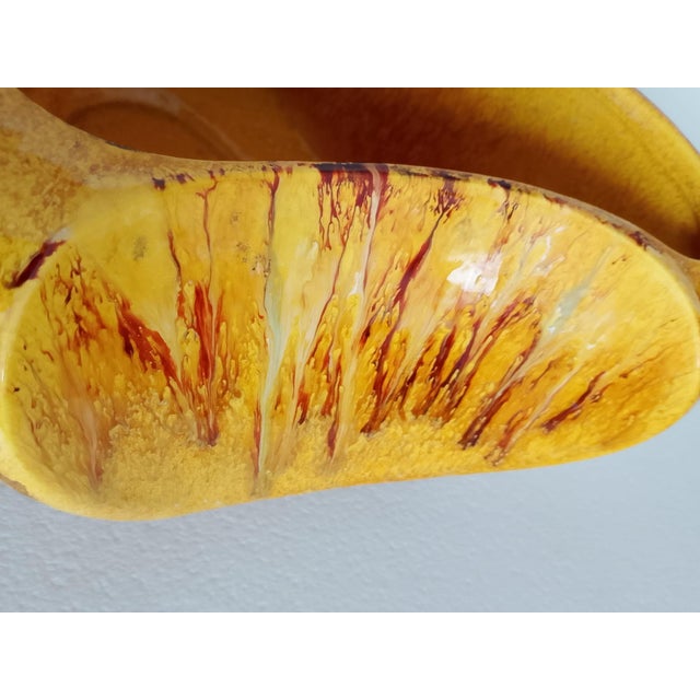 Mid-Century Sculptural Vase Roberto Rigon for Bertoncello, 1970s For Sale - Image 6 of 10