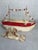 Brutalist Steamer Model Boat by Emmanuel Hiel, 1940s For Sale - Image 10 of 16