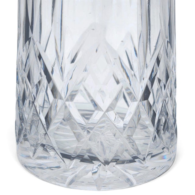 Late 20th Century Waterford Crystal Lismore Tall Wine Decanter With Stopper For Sale - Image 11 of 13