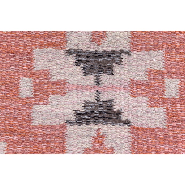 Doris Leslie Blau Swedish Flat Woven Rug by Ingegerd Silow For Sale In New York - Image 6 of 10