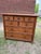 Wood Late 20th Century Rattan 7 Drawer Bachelor Chest of Drawers For Sale - Image 7 of 9