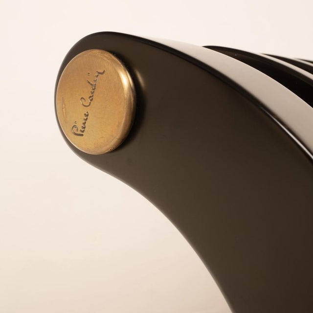 Stunning and extremely rare double bed complete with headboard and frame designed and produced by the great master Pierre...