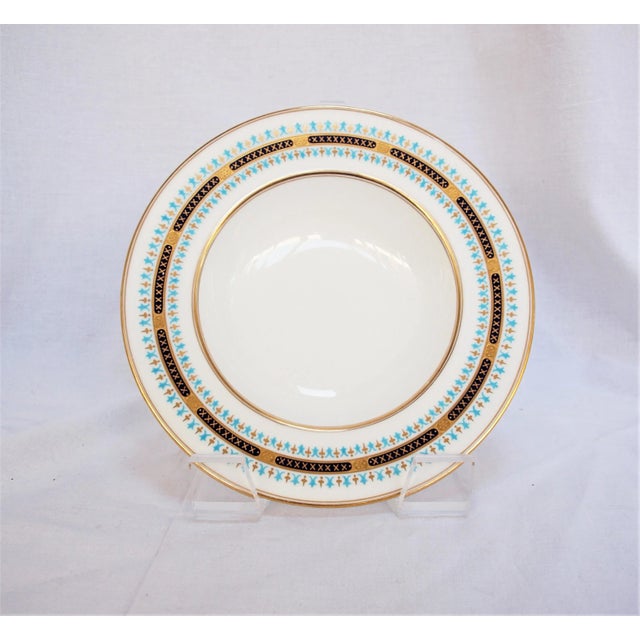 American 1940s Porcelain Bowls by Coalport for Tiffany & Company- Set of 12 For Sale - Image 3 of 7