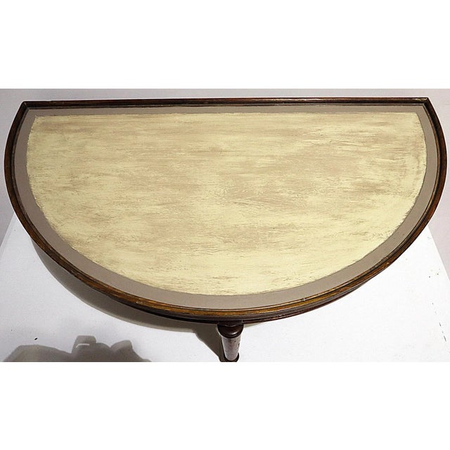 Rosewood Demi-Lune Coffee Table For Sale - Image 4 of 11