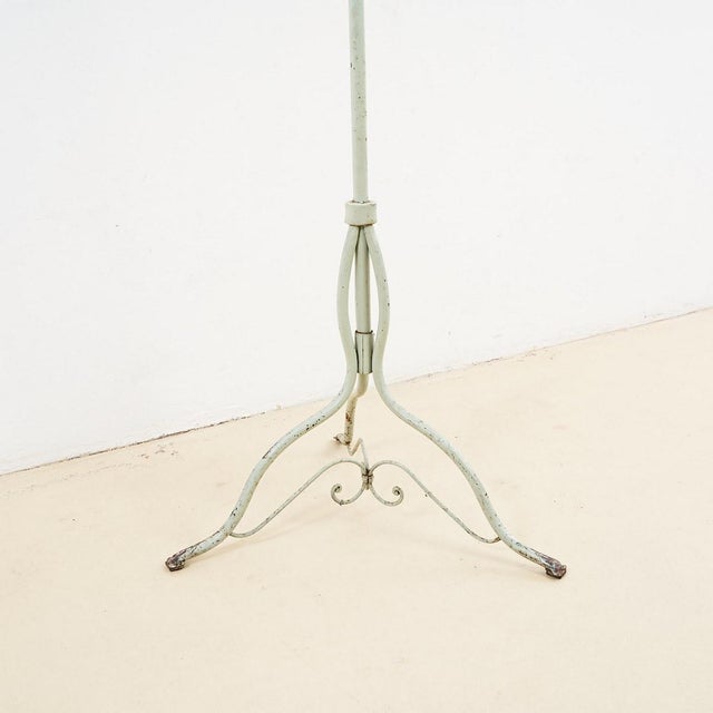 Vintage Wrought Iron Coat Rack For Sale - Image 3 of 6