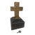 Vintage "Our Daily Love Gift" He Gave We Gave Metal Religious Cross Still Bank For Sale