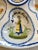 Farmhouse Quimper Brittany Faience Majolica French Oyster Plate For Sale - Image 3 of 6