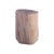 Petrified Wood Stool Accent Table 212 For Sale - Image 4 of 7