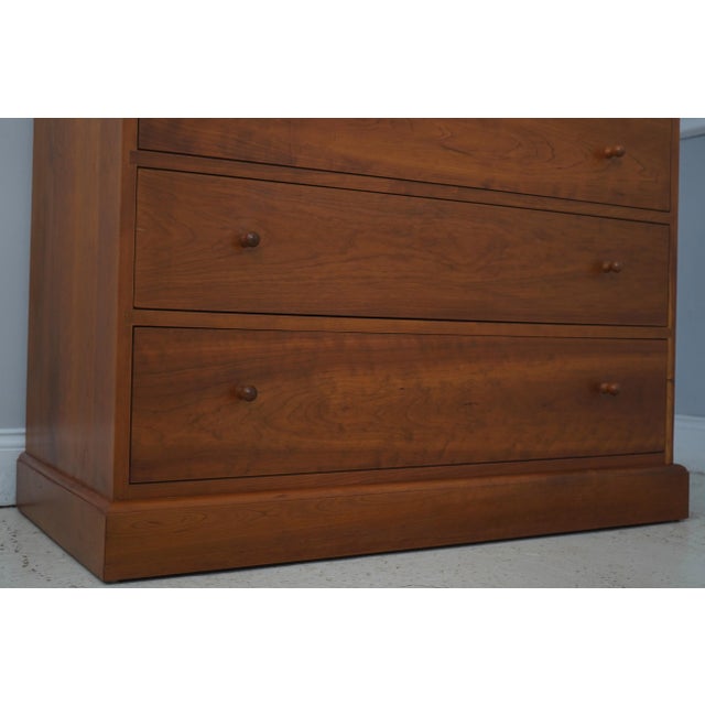 Stickley Cherry Armoire Tv Cabinet For Sale - Image 9 of 17