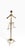 Mid 20th Century Stylish Hollywood Regency Brass Costumer Valet Stand by Glo-Mar For Sale - Image 12 of 13