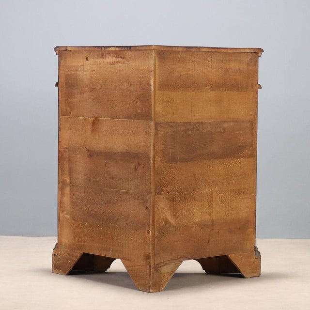 Baroque Style Corner Cabinet in Walnut For Sale - Image 9 of 10