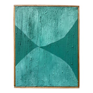 2025 "Peccata" Contemporary Minimalist Painting on Canvas by r.k. Red For Sale