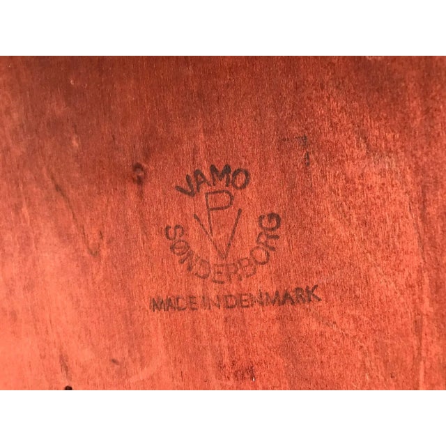 Danish Rosewood Erika Armchair by Erik Wørts for Vamo, 1960s For Sale - Image 6 of 7