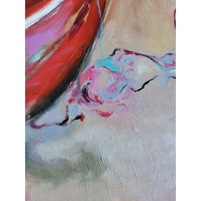 Net Menders, Contemporary Coastal Seaside Oil Painting For Sale - Image 10 of 10