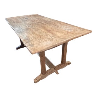 Vintage Used Reclaimed Wood Dining Tables For Sale Chairish