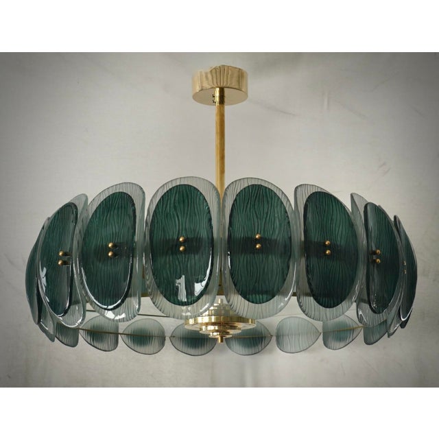 Vintage Pendant Light in Murano Art Glass, 2000 For Sale - Image 12 of 12