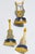 12 Italian Gilt Silver and Lapis String Instrument Place Card Holders Angeletti For Sale - Image 10 of 12