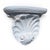 Vintage Neoclassical Revival Rocaille Shell Plaster Wall Bracket Shelf For Sale - Image 11 of 13