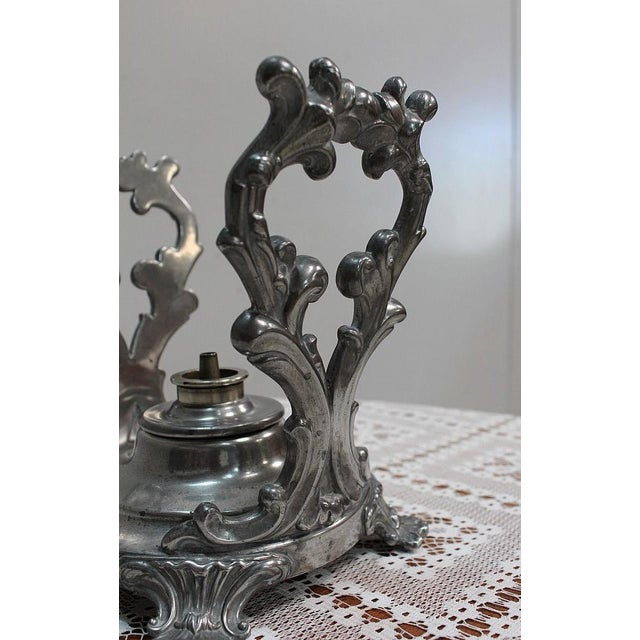 Louis XV Style Samovar Teapot in Silver Copper, Late 19th Century For Sale - Image 16 of 18