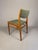 Vintage Scandinavian Dining Chairs in Beech and Green Upholstery, Set of 4 For Sale - Image 5 of 12