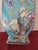 Chinese Ceramic Vase Qing Dynasty Qianlong Marked Blue Ground Famille Rose Porcelain Square Vase Hand Painted Flowers and Birds Pattern For Sale - Image 11 of 11