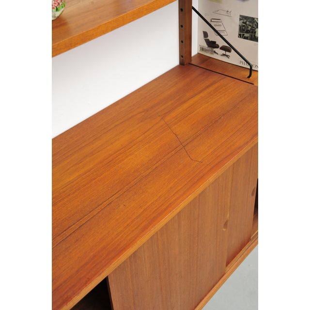 Royal System Teak Wall Shelf by Poul Cadovius for Cado, 1950s For Sale - Image 15 of 17