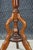 Brown Antique Victorian Mahogany Round Plant Candle Stand Sculpture Pedestal Tripod For Sale - Image 8 of 15