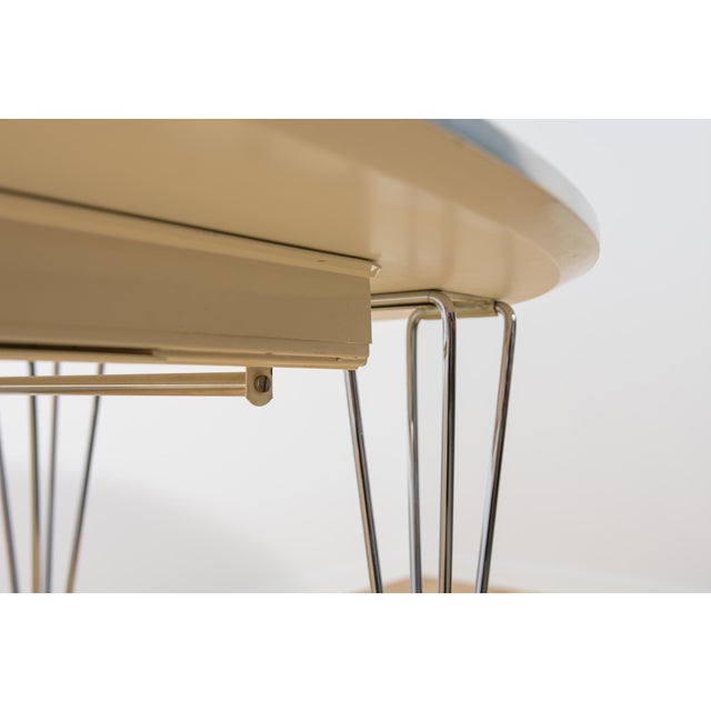 Mid-Century Modern Extendable Ellipse B612 Dining Table by Piet Hein & Bruno Mathsson for Fritz Hansen, 1960s For Sale - Image 18 of 18