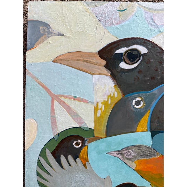 “Robin Party” Birds by LWren Walraven For Sale - Image 10 of 10