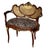 Wood Small Louis XV Style Bench For Sale - Image 7 of 13