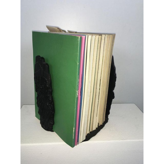 Postmodern Abstract Bronze Sculptures by Graziano Pompili, Italy, 1980s, Set of 2 For Sale - Image 12 of 18