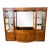 Thomasville Oak Vintage Wall Unit Cabinet For Sale
