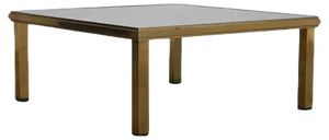 Italian Glass Coffee Table, 1960s