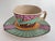 Ceramic Flash One Coffee Cup with Saucer by Dorothy Hafner for Rosenthal, Germany, 1980s, Set of 2 For Sale - Image 7 of 7