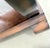 Wood Vintage Oversized Theodore Alexander Walnut Ebonized Scroll Leg 3 Tier Side Table For Sale - Image 7 of 9