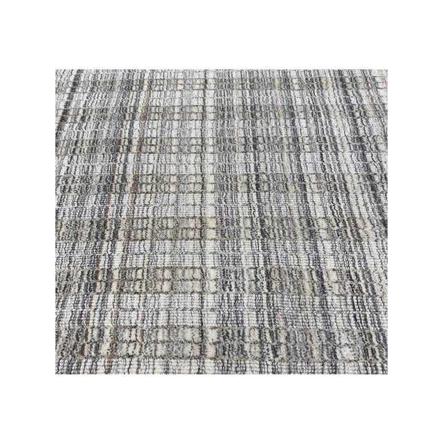 Handwoven Modern Area Rug 2x3 For Sale - Image 4 of 8