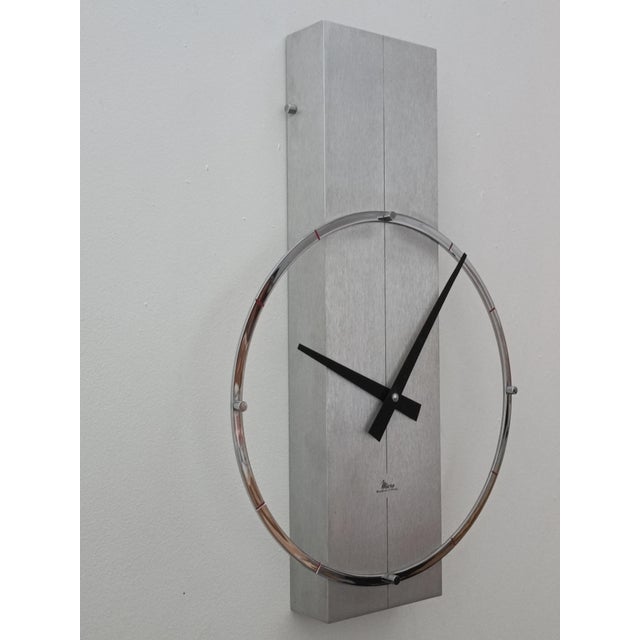Wall Clock from Micro Electric, 1970s For Sale - Image 3 of 13