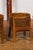 Mid 20th Century Woven Rattan Basket on Legs with Greek Key Motifs For Sale In New York - Image 6 of 12